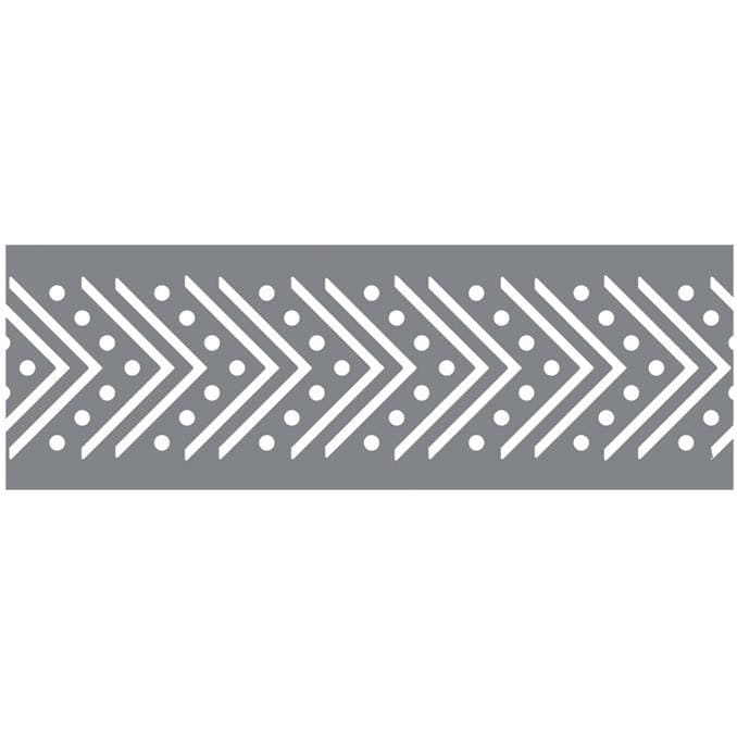 Advantedge Border Punch Design Cartridge   Dotted Herringbone, 2.5 X2.5