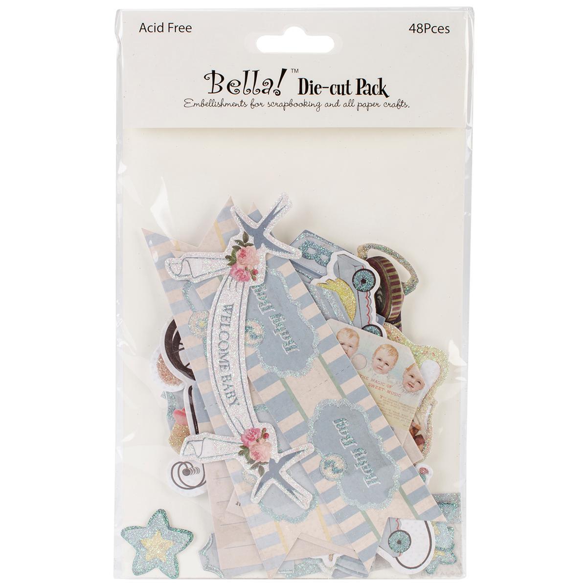 Baby Boy Die cuts 48/pkg