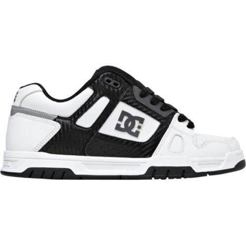 Men�s DC Shoes Stag White/Black Basic Overstock 9256161