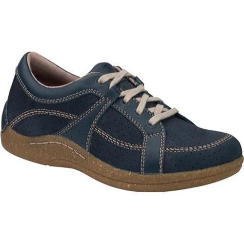 Womens Drew Geneva Blue Denim Leather/Nubuck