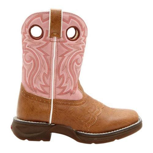 Girls Durango Boot BT287 8in Lil Flirt Tan/Pink  