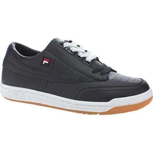 Mens Fila Original Tennis Black/White/Gum   Shopping