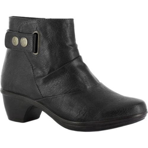 Womens Easy Street Wynne Black Synthetic   16431026  