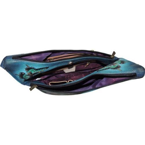 Womens Anuschka U Top Convertible Hobo Hawaiian Twilight   16434987