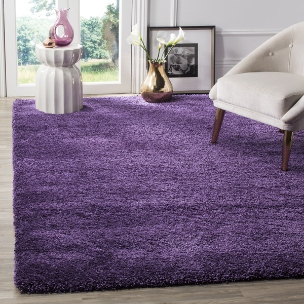 Safavieh Milan Shag Purple Rug 8'6 x 12' Free Shipping Today Overstock 15703395