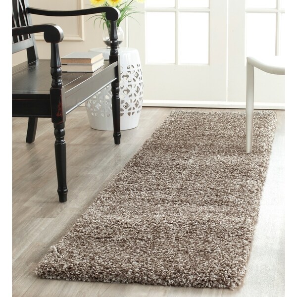 Safavieh Milan Shag Grey Runner Rug - 2' x 8'