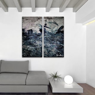 Ready2HangArt 'Abstract' 2-Pc Canvas Art Set - Bed Bath & Beyond - 8402852