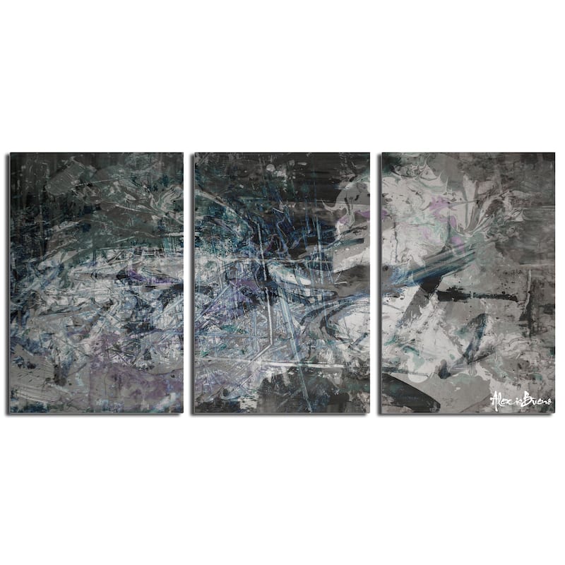 Ready2HangArt 'Abstract' 3-Pc Abstract Canvas Wall Art Set