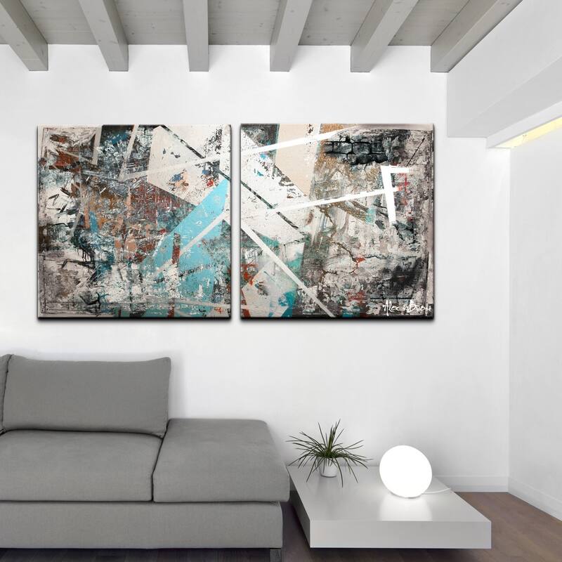Ready2HangArt 'Abstract' 2-Pc Canvas Wall Art Set