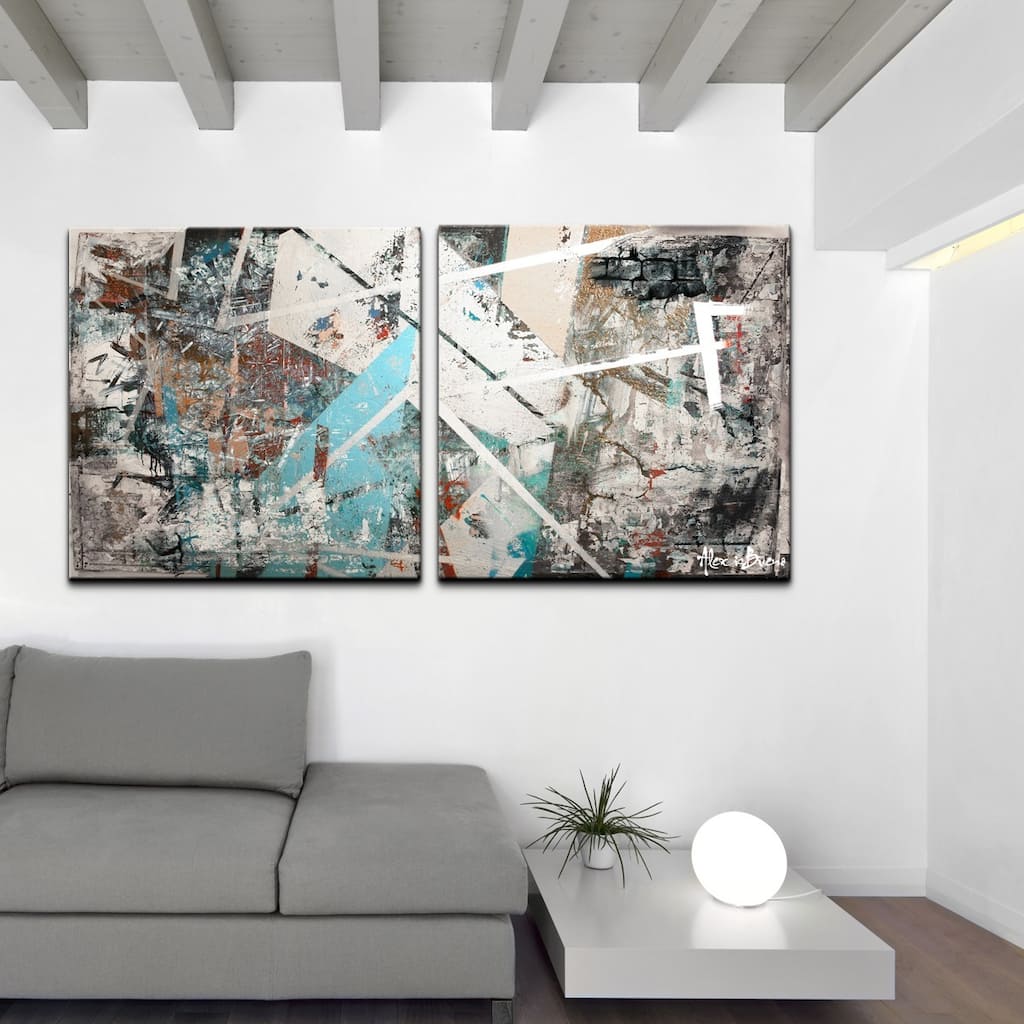 Ready2HangArt 'Abstract' 2-Pc Canvas Wall Art Set