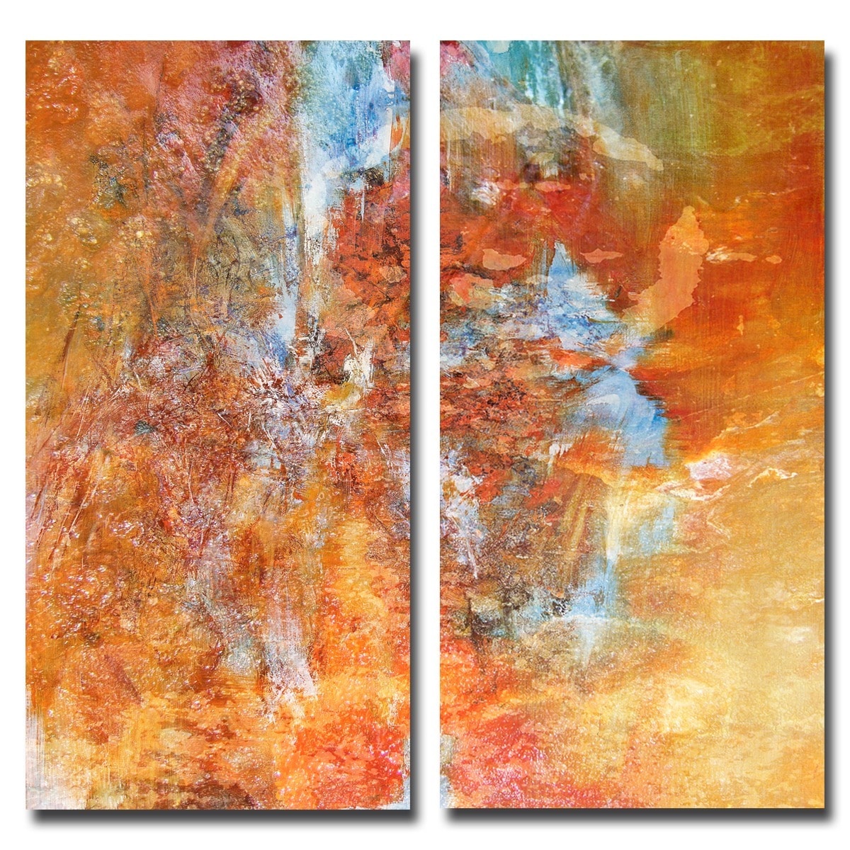 Ready2hangart Abstract 2 Pc Canvas Wall Art Overstock 8403068