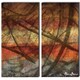 preview thumbnail 3 of 4, Ready2HangArt 'Abstract' Over-sized Canvas Wall Art (Set of 2)