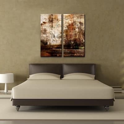 Ready2HangArt 'Abstract' Oversized Canvas Wall Art (Set of 2)