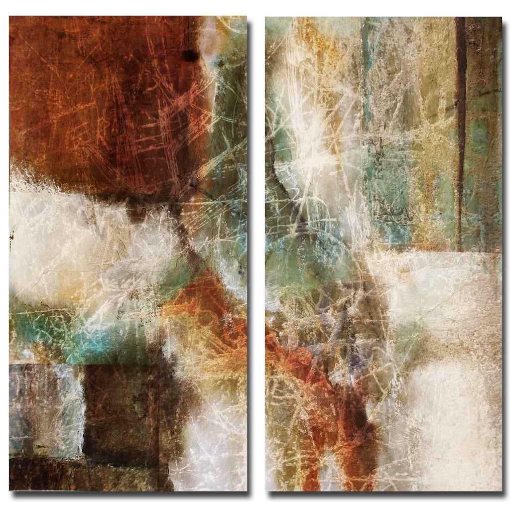 Ready2HangArt Rustic 'Abstract' 2-Pc Canvas Art Set