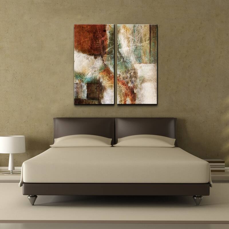 Ready2HangArt Rustic 'Abstract' 2-Pc Canvas Art Set