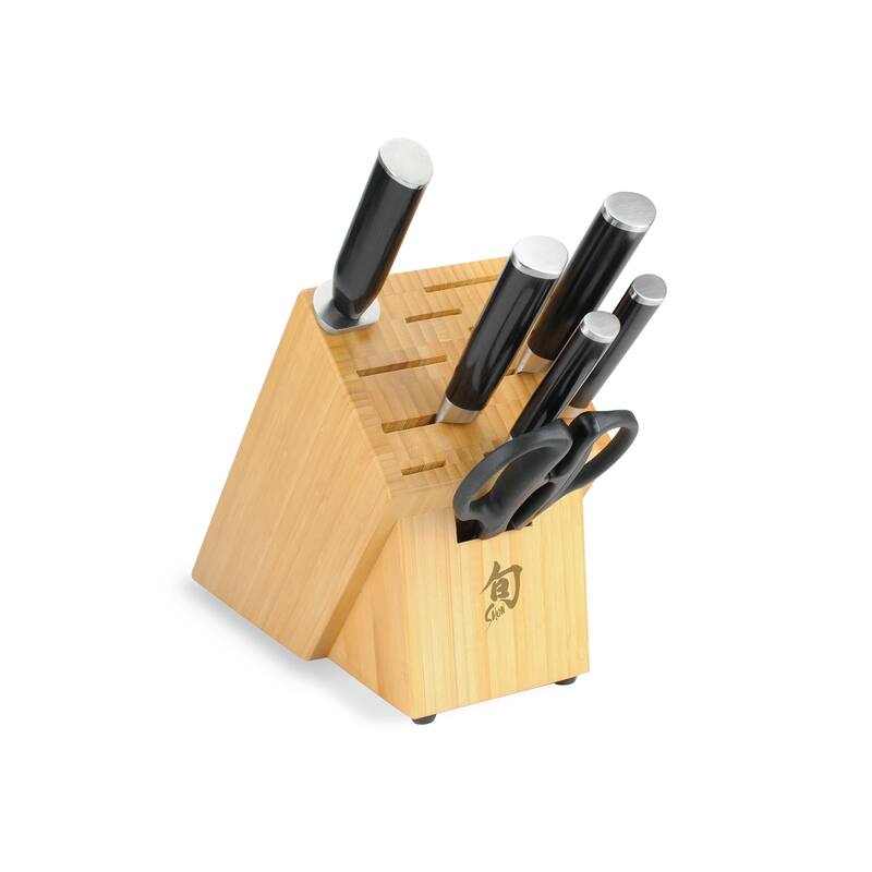 Shun DM2003B Classic Cutlery Knife Block Set, 7 piece - 7 Pieces