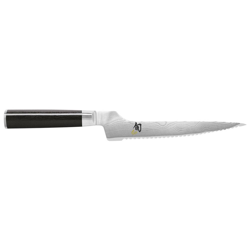 Shun DM0724 Classic Offset Bread Knife, 9 inch