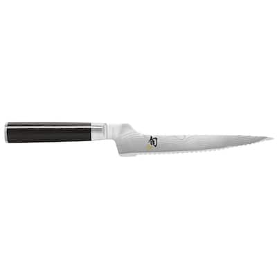 Shun DM0724 Classic Offset Bread Knife, 9 inch