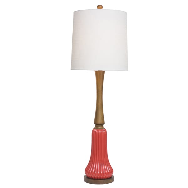 Acacia Wood Buffet Lamp Table Lamps