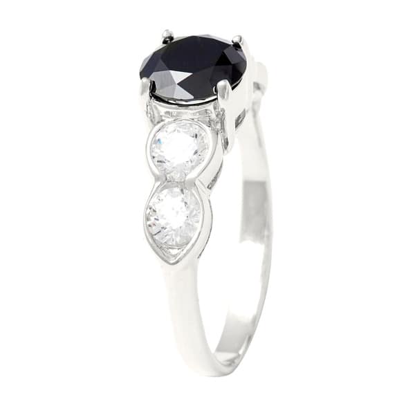 Shop Sunstone Sterling Silver Ring Made With Swarovski Zirconia