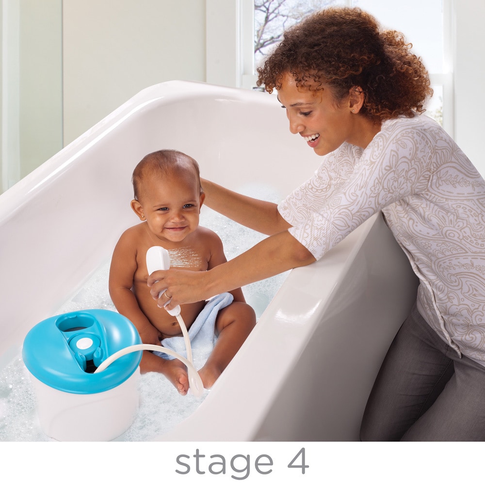 baby tub with sprayer
