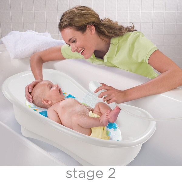 how to shower a newborn