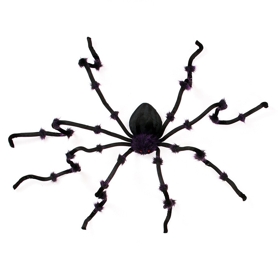 Black 8 foot Giant Tarantula Outdoor Ornament