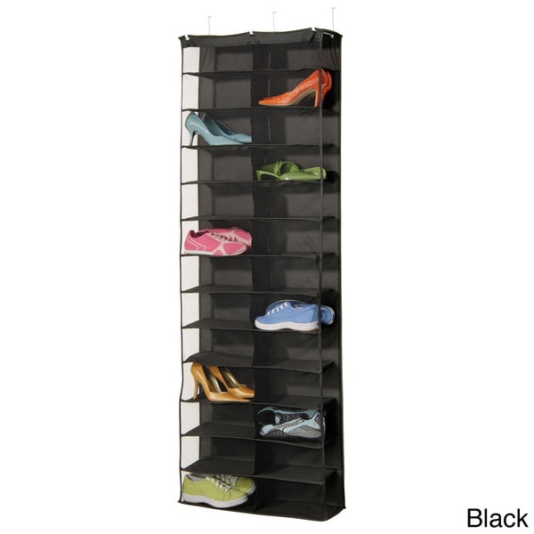 Richards Homewares Gearbox Storage Caddy 26 pocket Over the Door Organizer Richards Homewares Closet Storage