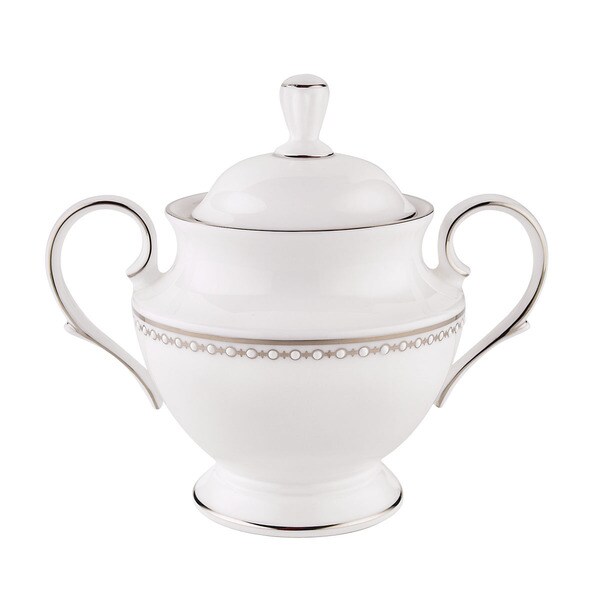 Lenox Pearl Platinum Sugar Bowl