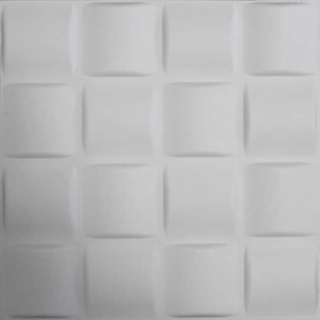 3D Wall Panels Plant Fiber Woven Design Pack of 10