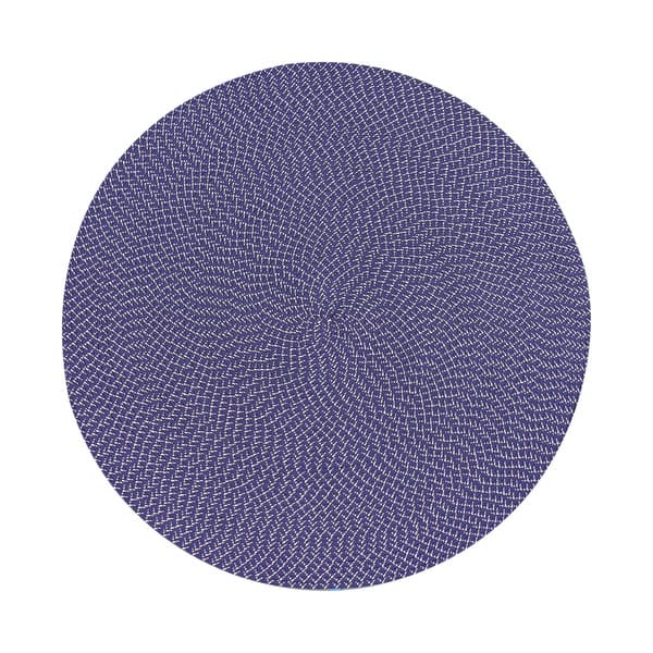 Sun Splash Indoor/ Outdoor Navy Braided Rug 6' Round Bed Bath