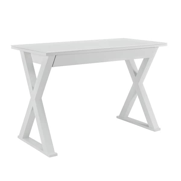 Shop Middlebrook Designs 48 Inch X Frame Computer Desk White