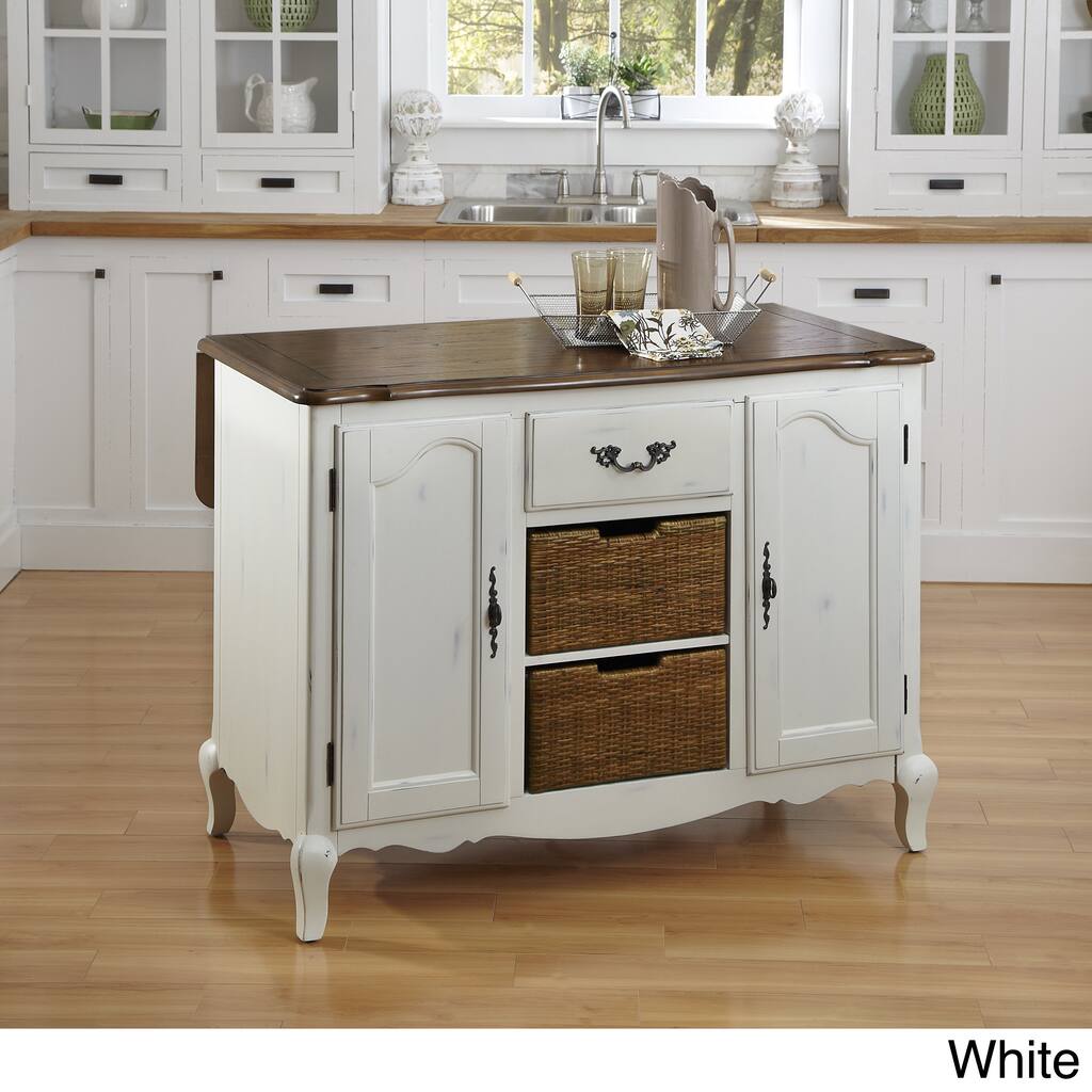 The French Countryside Kitchen Island by Home Styles