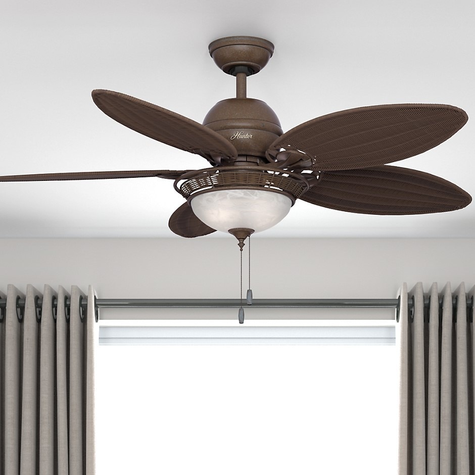 Shop Hunter 54 Inch Caribbean Breeze Fan As Is Item Free