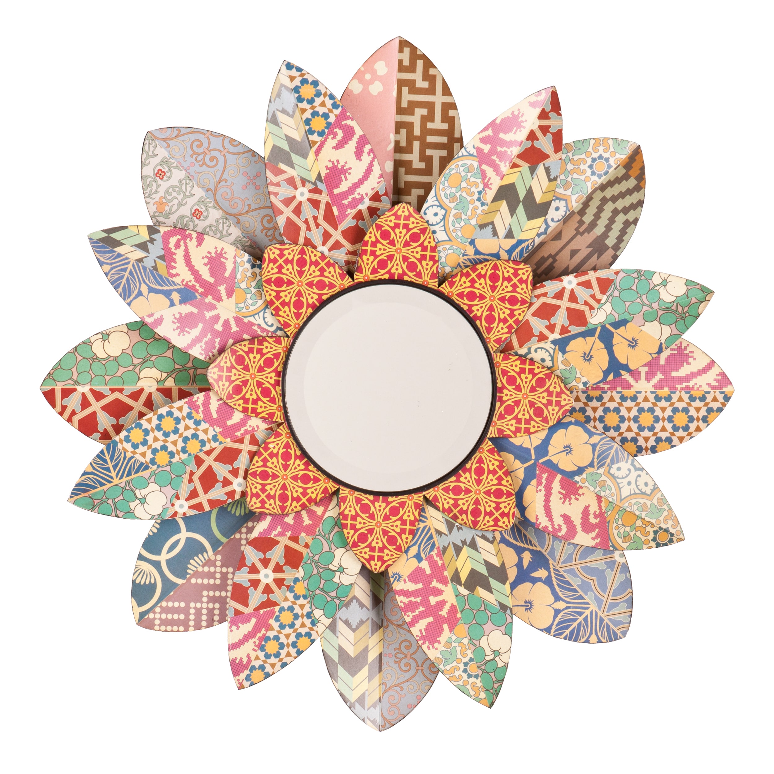 Upton Home Miranda Decorative Floral Mirror