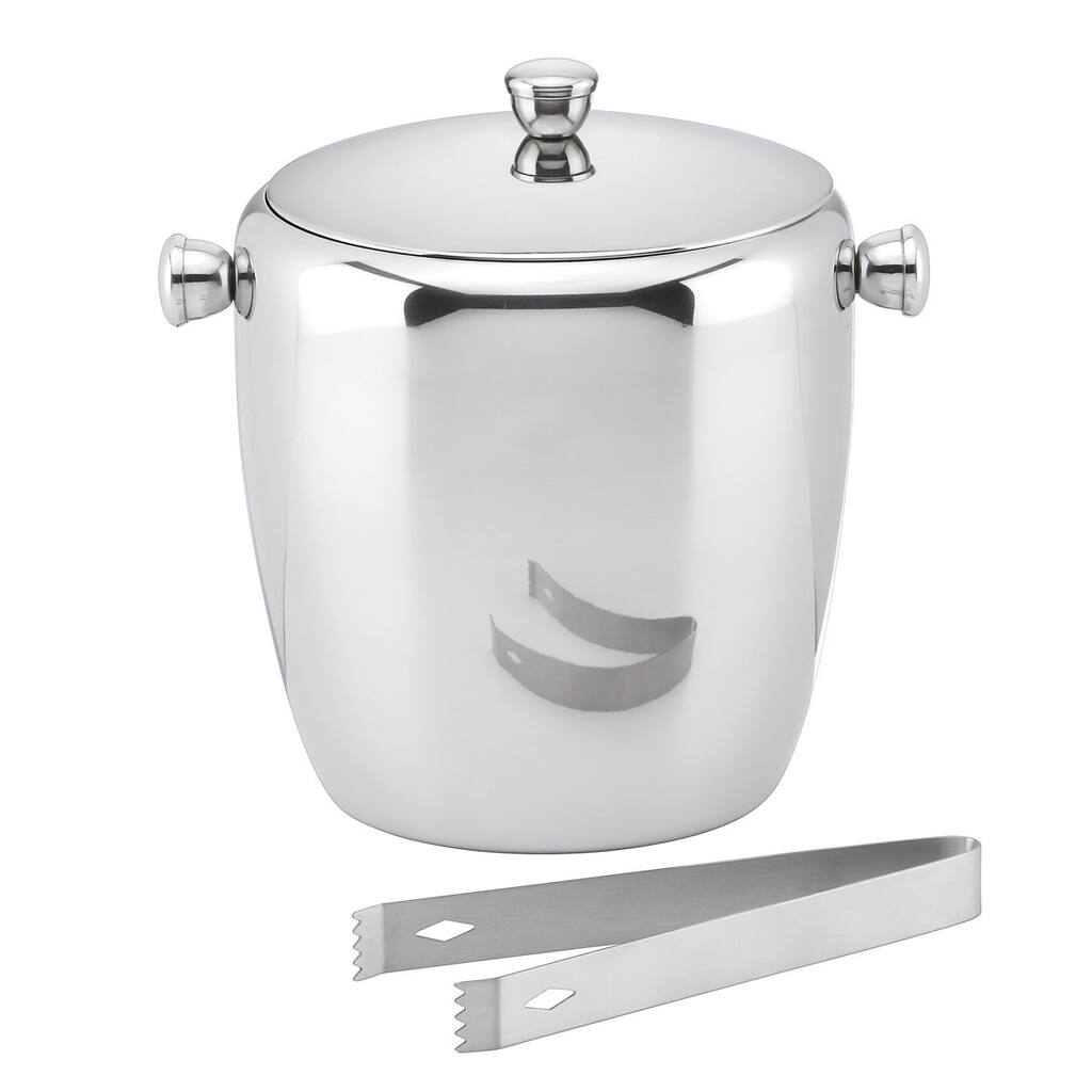 Gorham That's Entertainment Large Ice Bucket with Tongs
