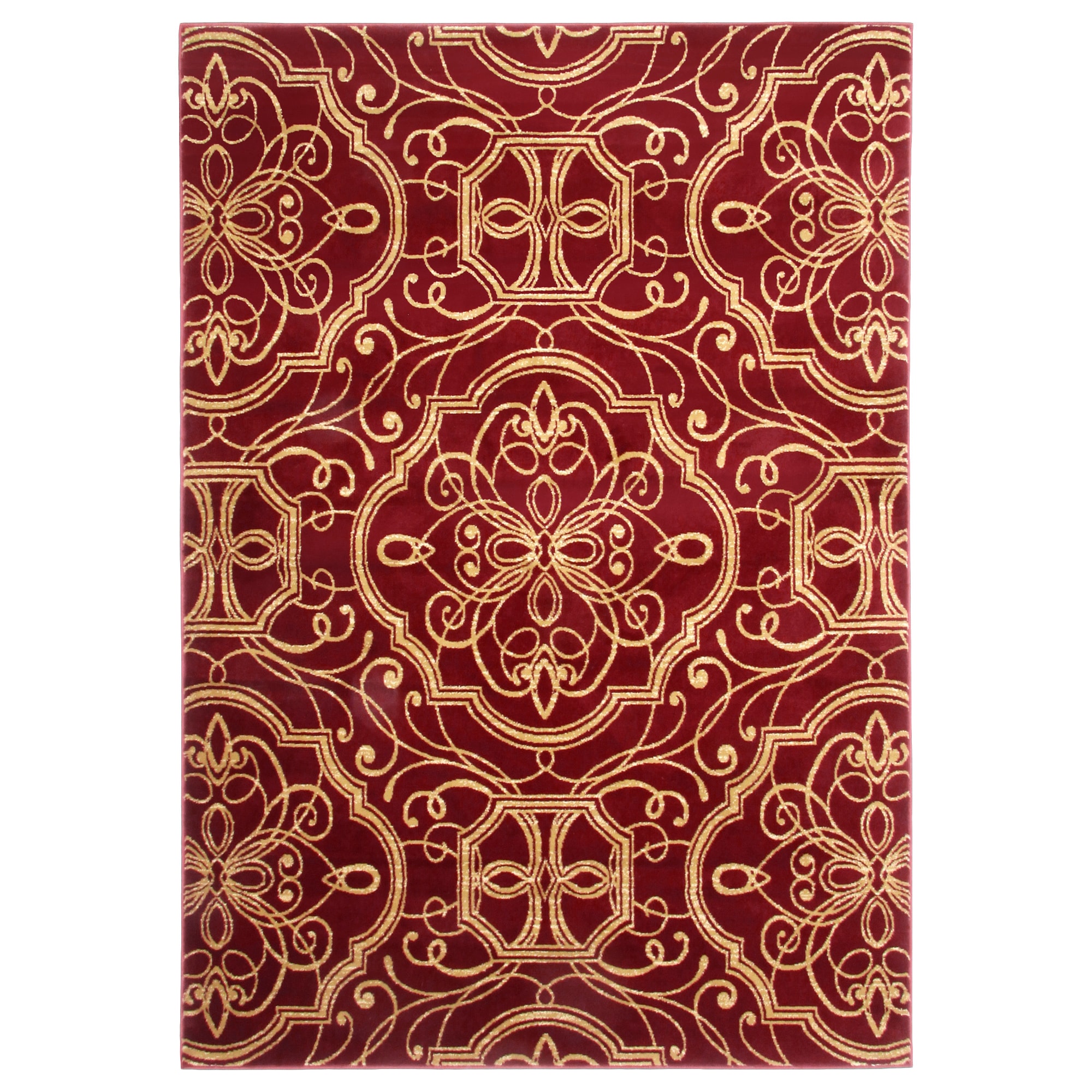 Empire Claret Area Rug (53 X 77)