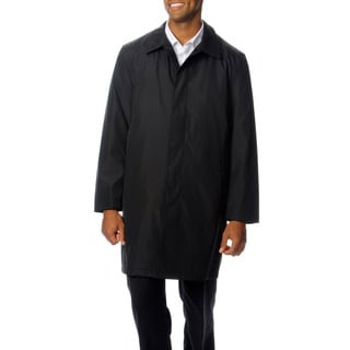 Perry Ellis Portfolio Men's Button front Poly bonded Raincoat Perry Ellis Portfolio Coats