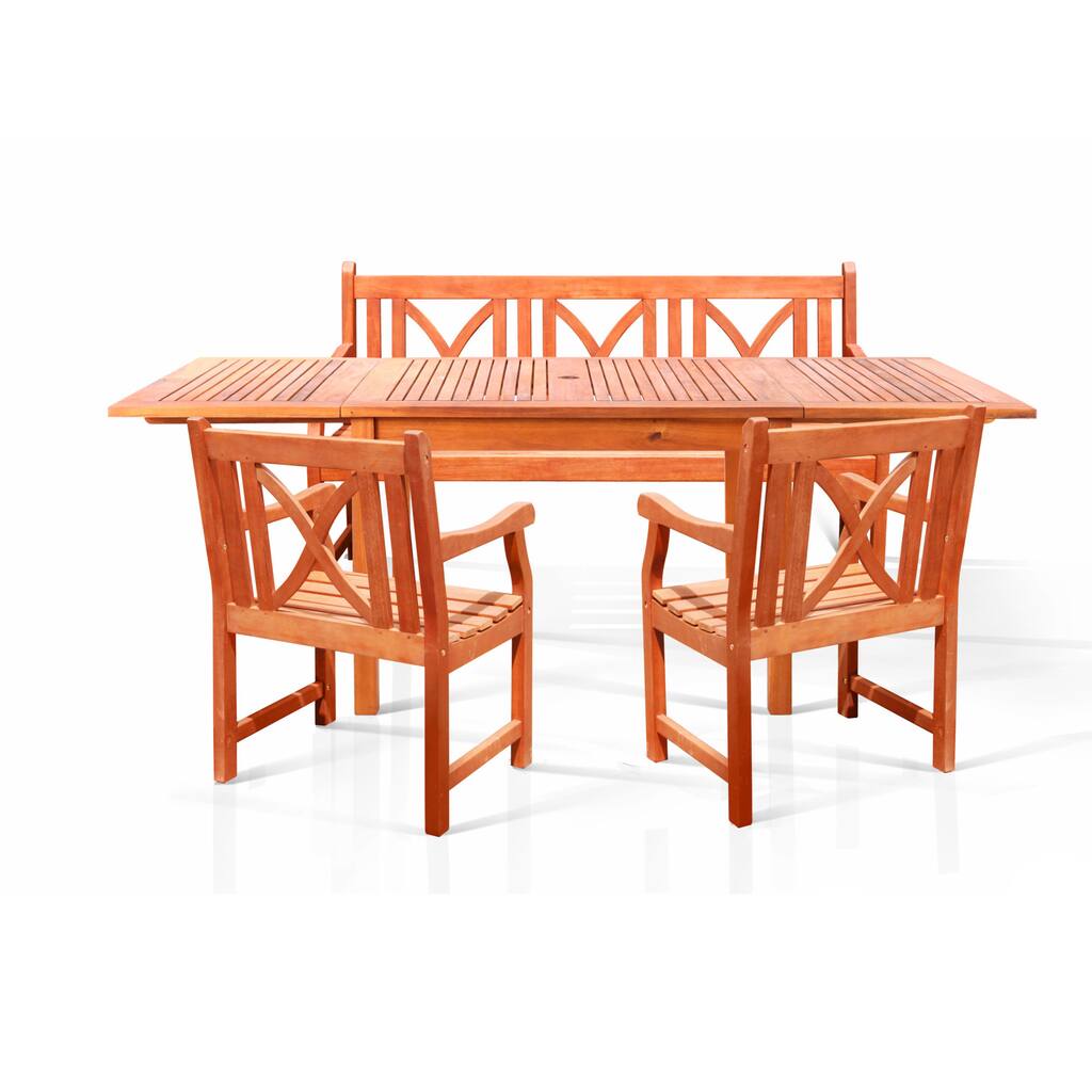 Bonsi Oil-rubbed Dining Set (Set of 6)