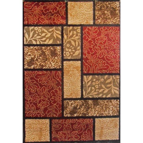 Hometown Modern Panel Contemporary Area Rug - Bed Bath & Beyond - 8410158