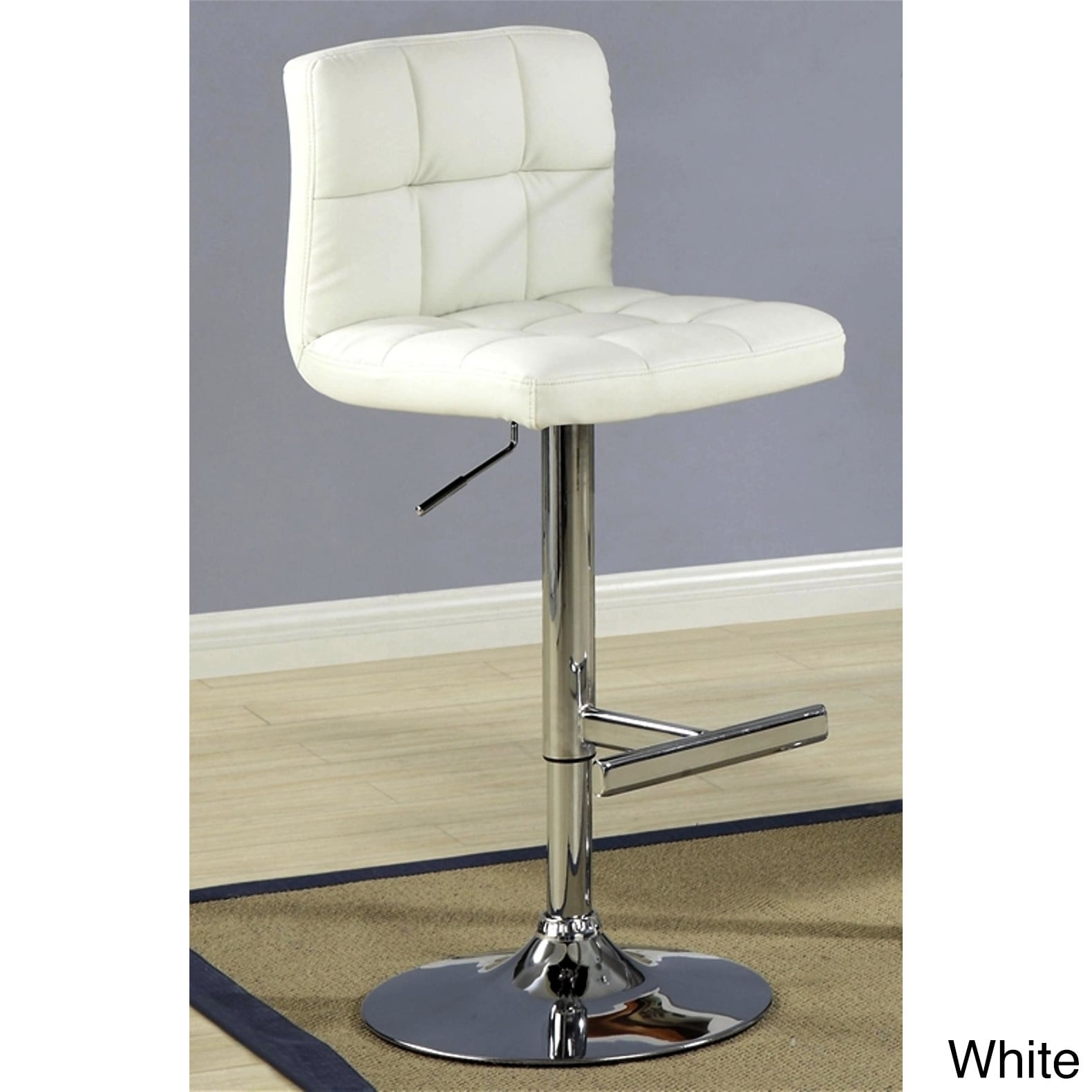 Perry Contemporary Adjustable Bar Stools (set Of 2)