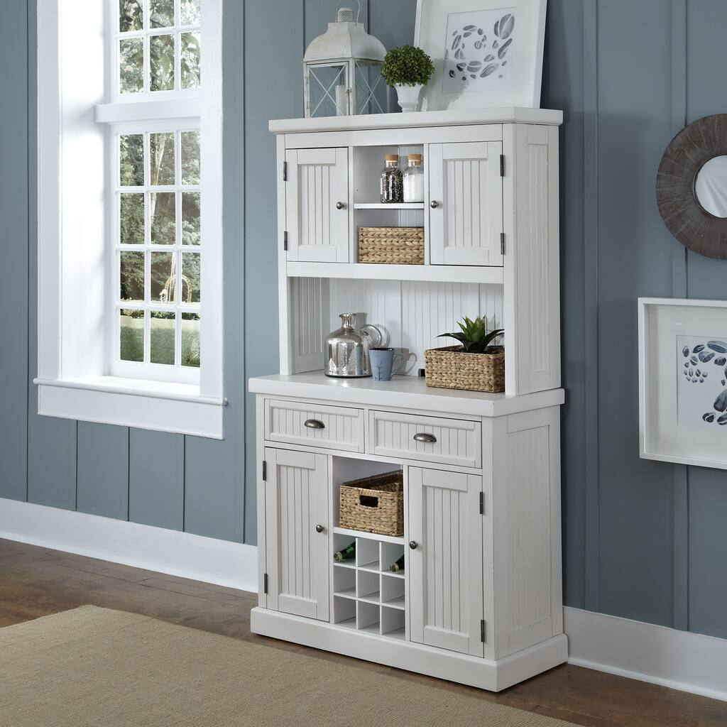 Nantucket Distressed Buffet and Hutch by Home Styles