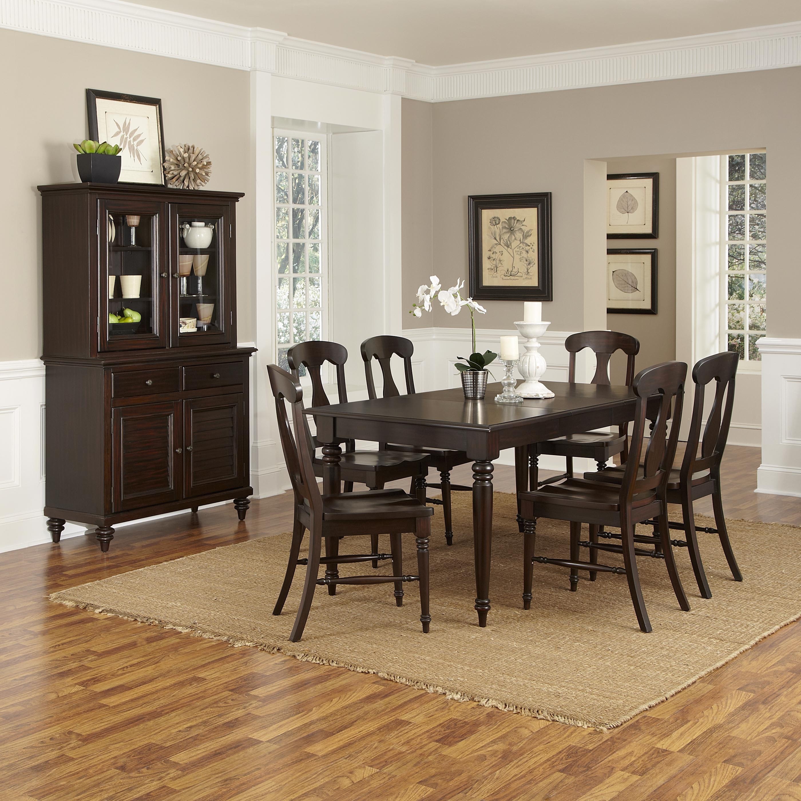 Home Styles Bermuda 7 piece Dining Set Espresso Size 7 Piece Sets