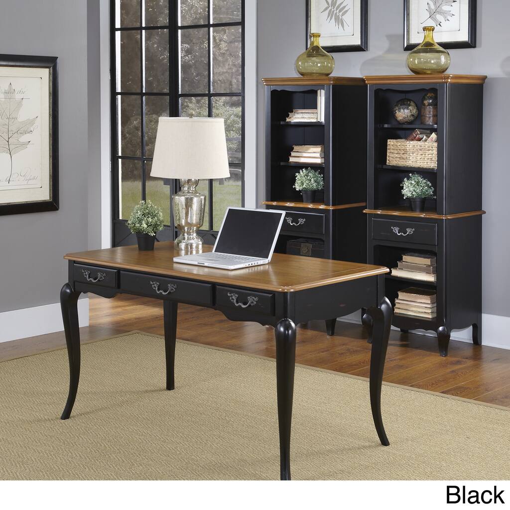 The French Countryside Executive Desk in White by Home Styles