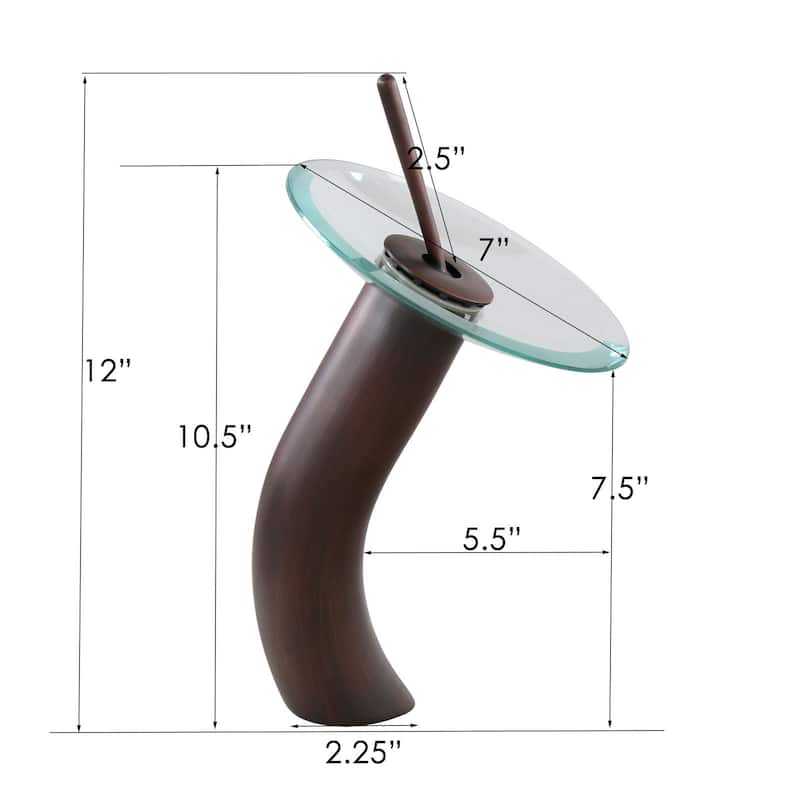 Elite Tempered Bathroom Oval Glass Vessel Sink/ Faucet Combo On Sale