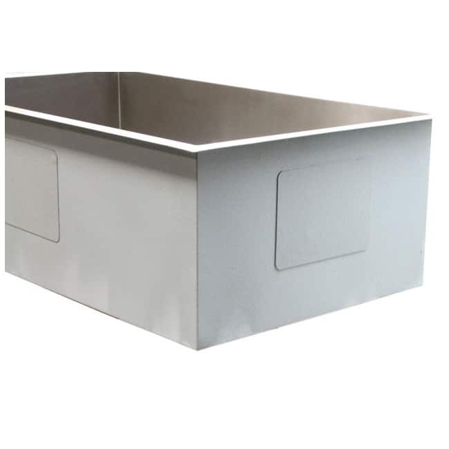 36-inch Stainless Steel Single Bowl Undermount Zero Radius Kitchen Sink 16 Gauge