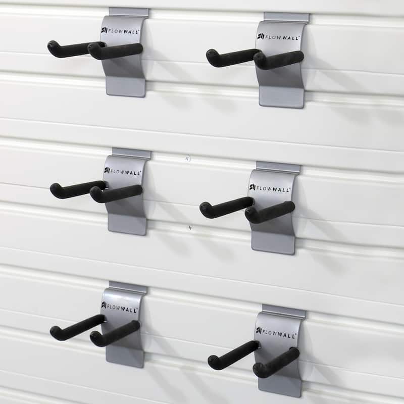 36 Piece Slatwall Panel, Cabinet, Hook, Bin, Shelf and Workstation Storage Set