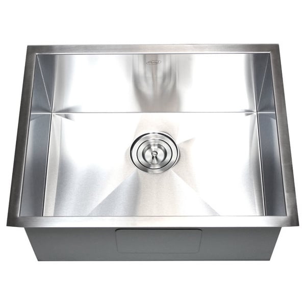 26 inch Stainless Steel Single Bowl Undermount Zero Radius Kitchen