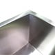 preview thumbnail 3 of 2, 26-inch Stainless Steel Single Bowl Undermount Zero Radius Kitchen Sink
