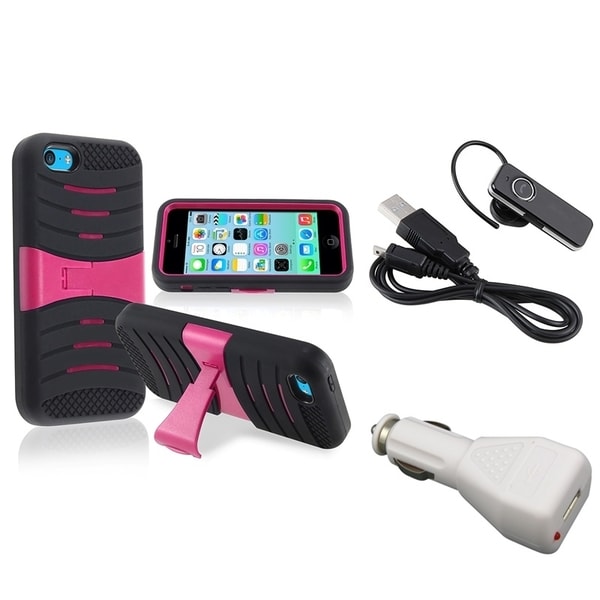 BasAcc Case/ Wireless Headset/ Car Charger Adapter for Apple iPhone 5C BasAcc Cases & Holders